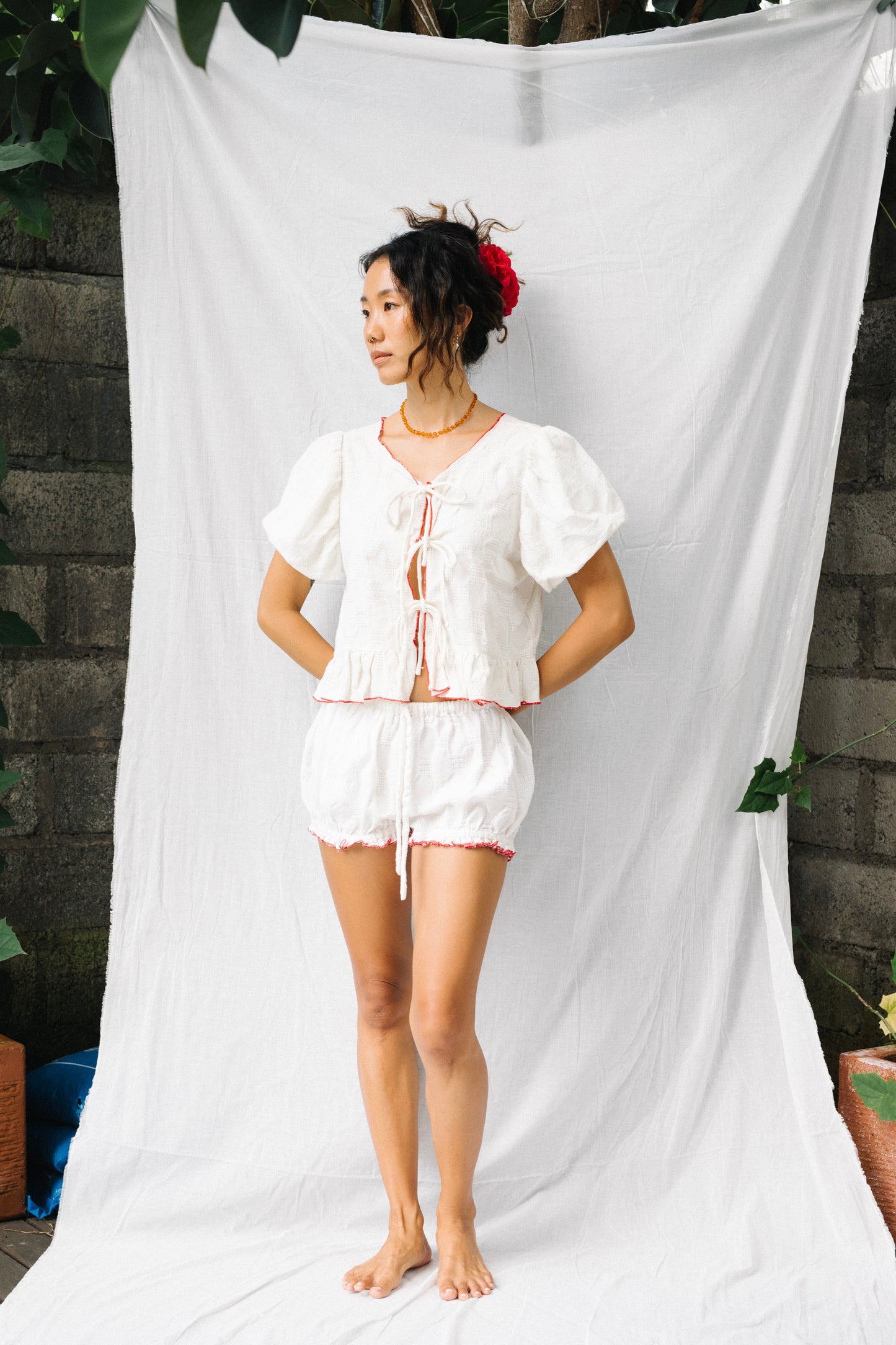 Sunshine Tie Blouse