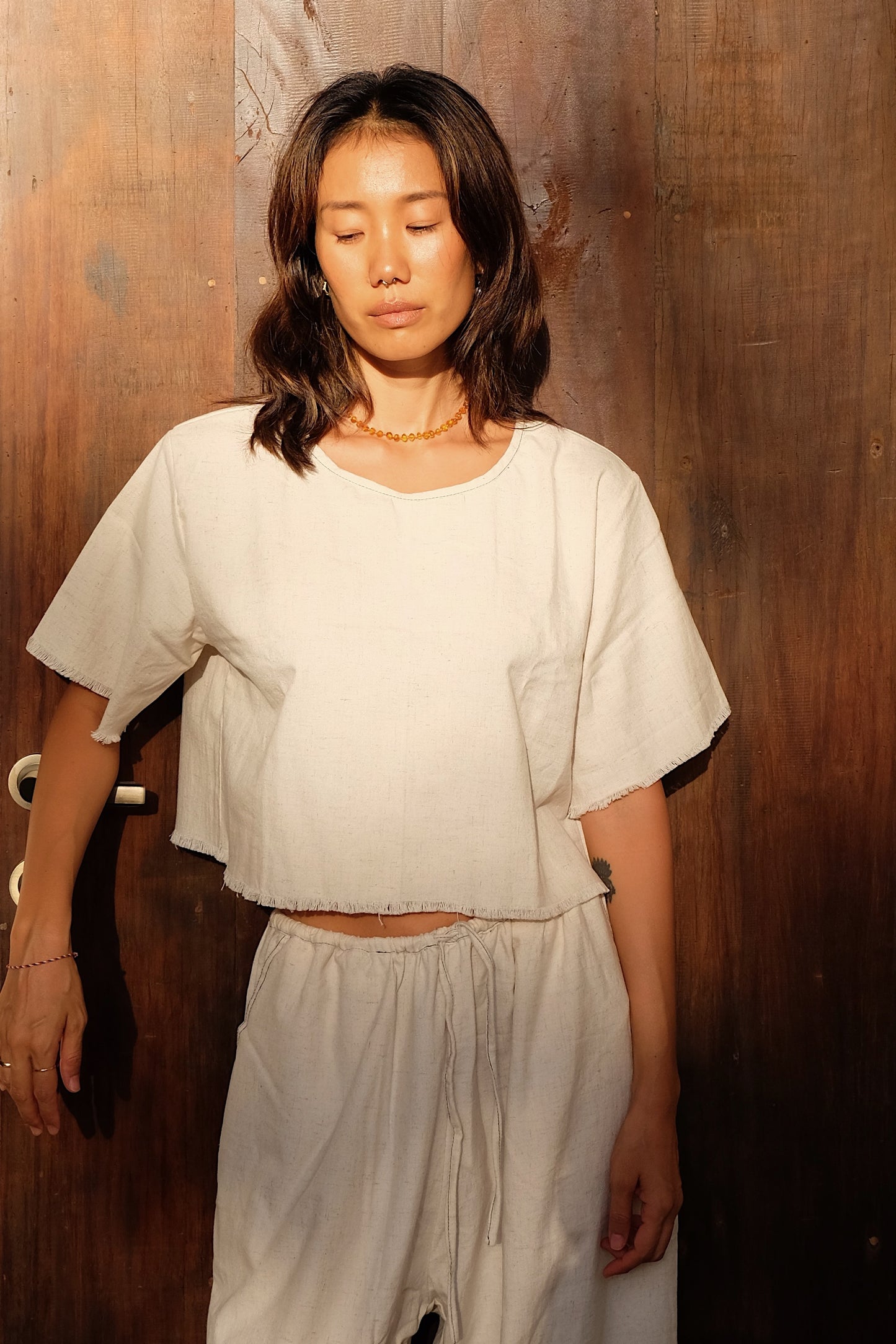 Oatmeal Tee