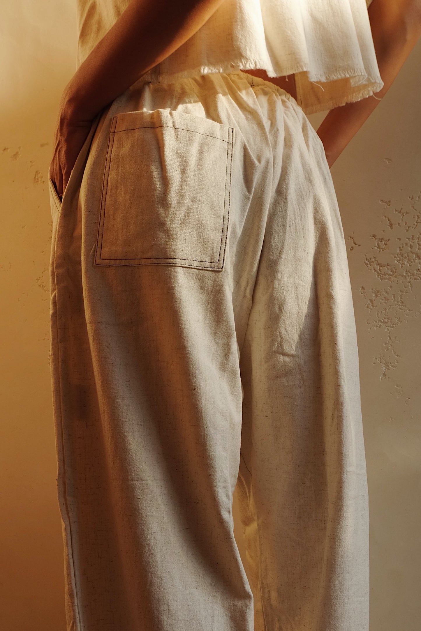 Oatmeal Relaxed Pants
