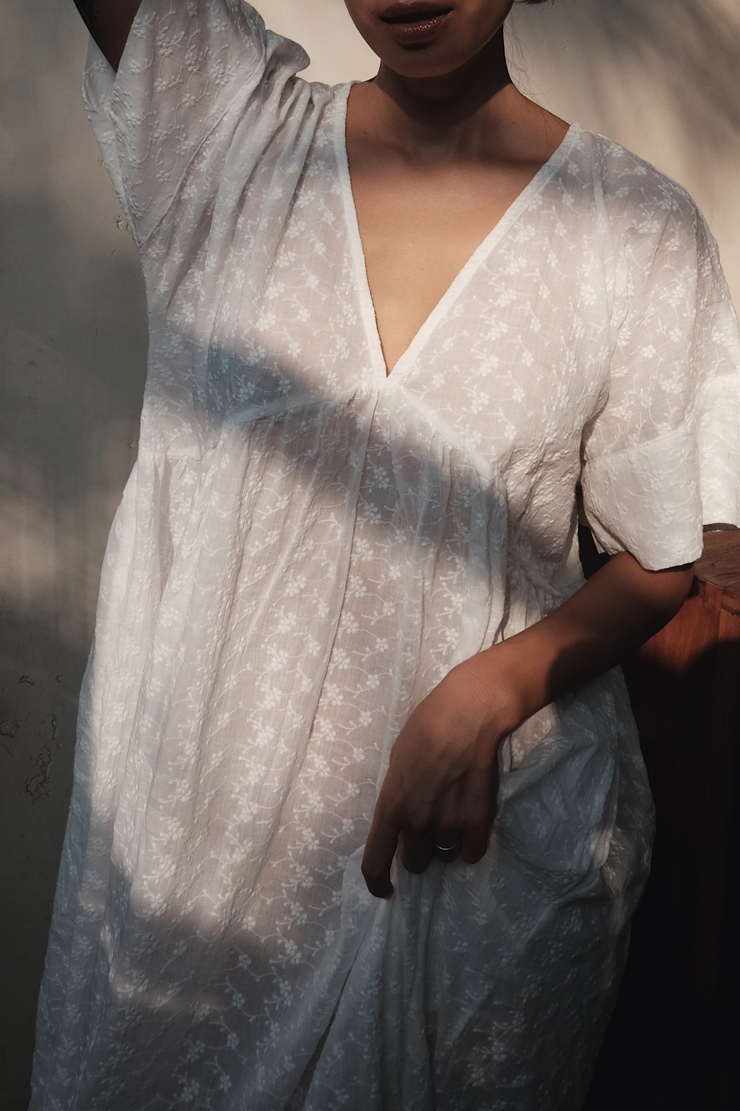 Mimpi Manis V Neck Maxi Dress