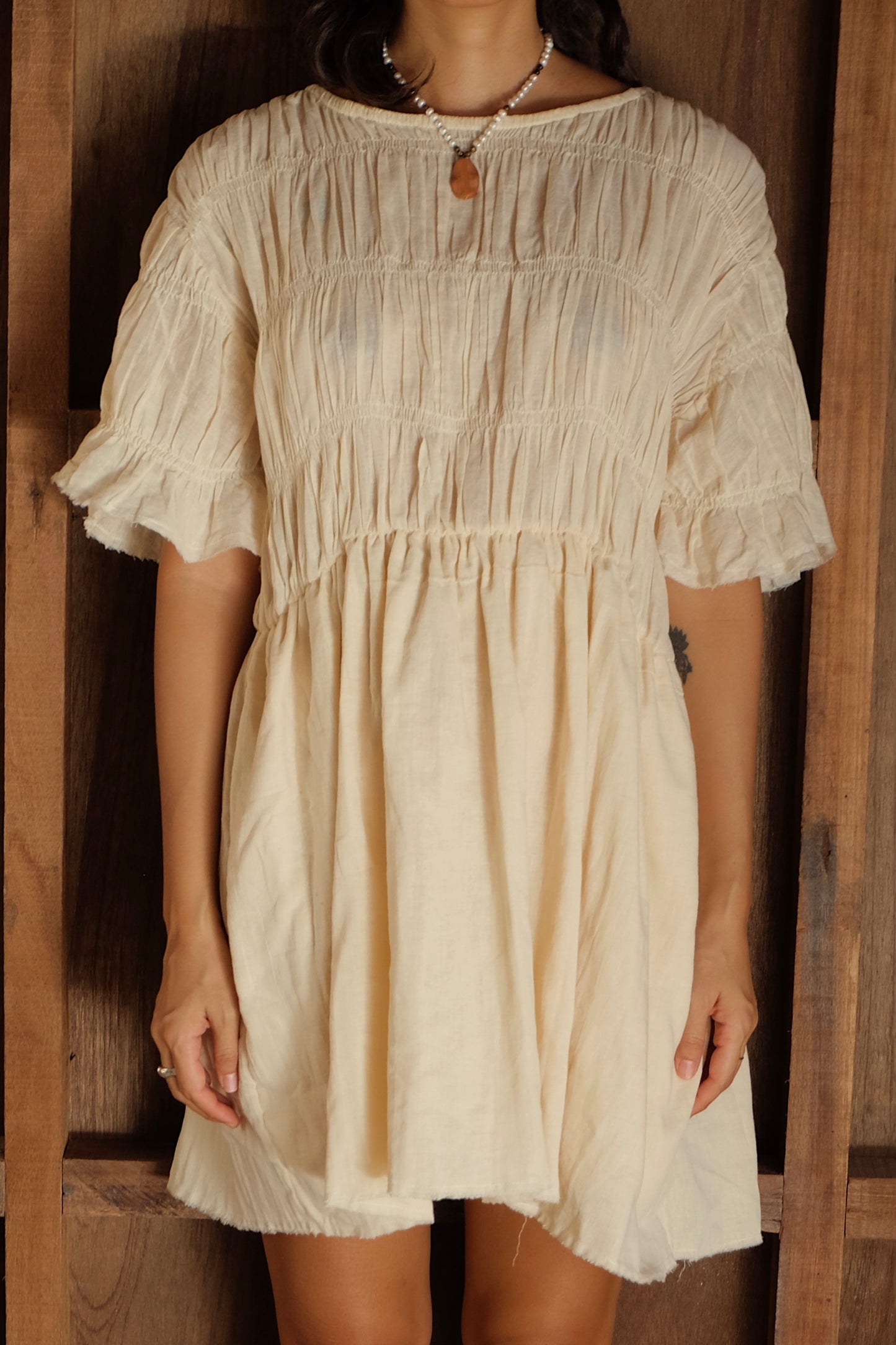 Cloud Mini Dress in Cempaka