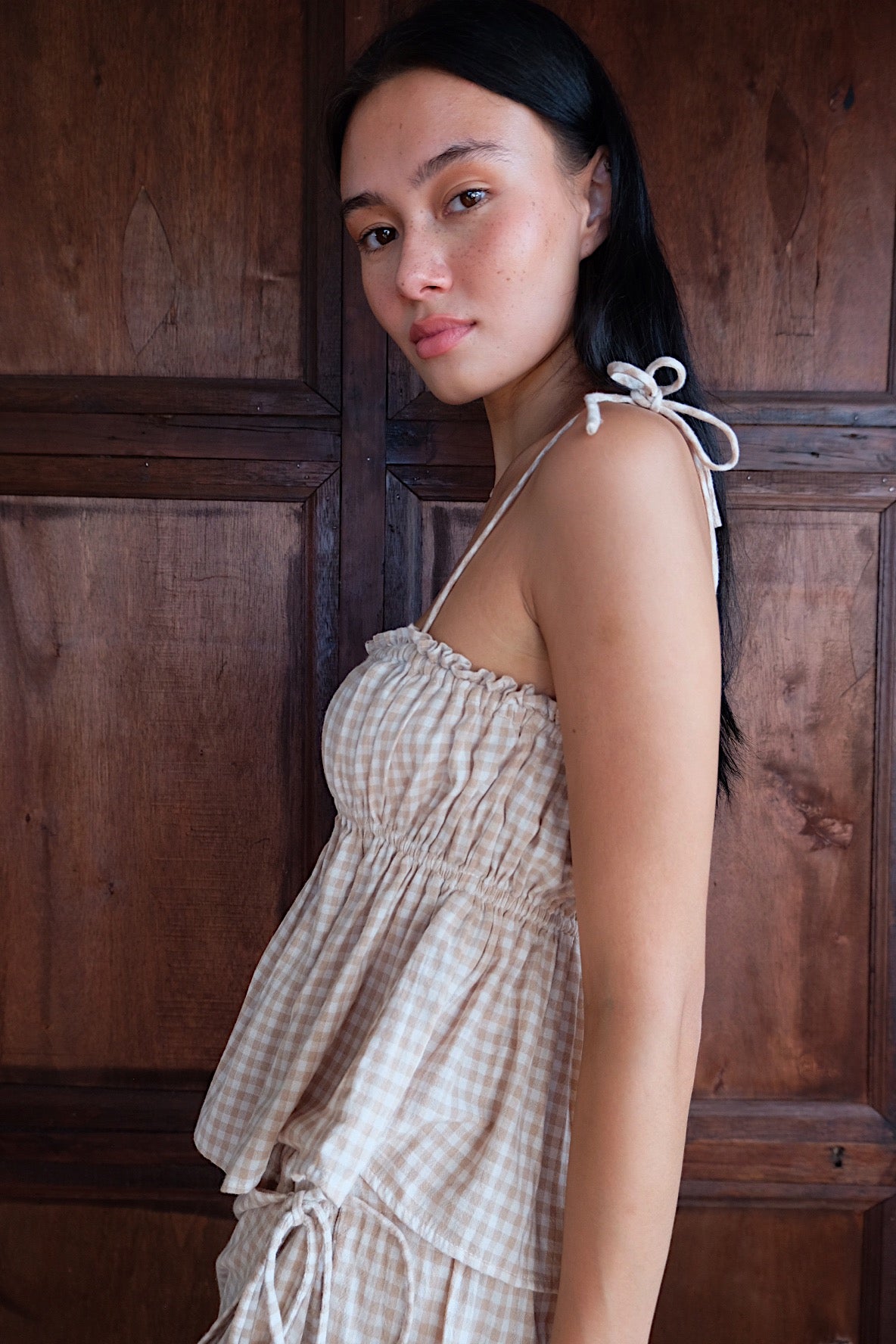 Biscuit Back Slit Top