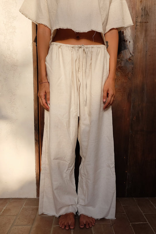 Oatmeal Relaxed Pants