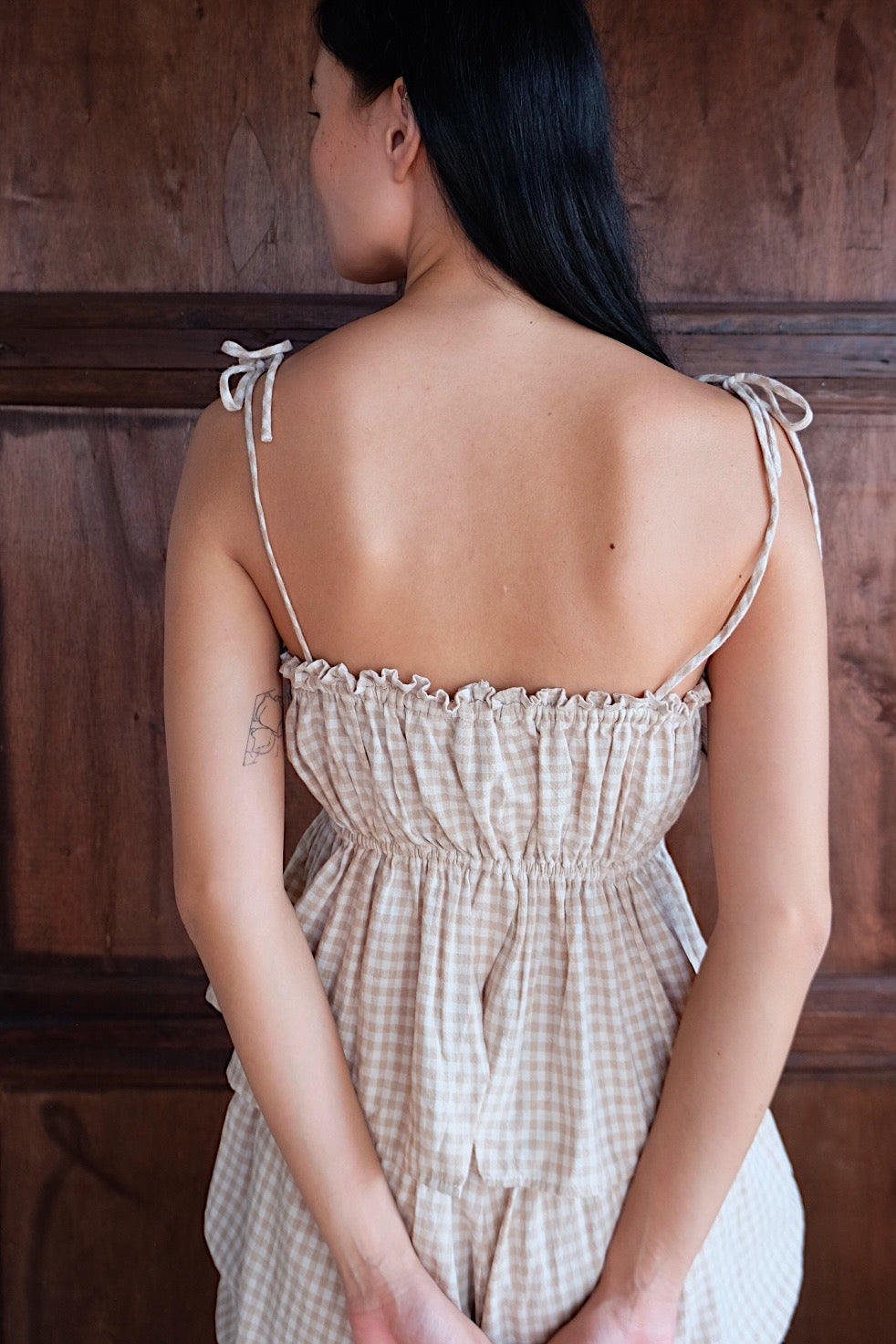 Biscuit Back Slit Top