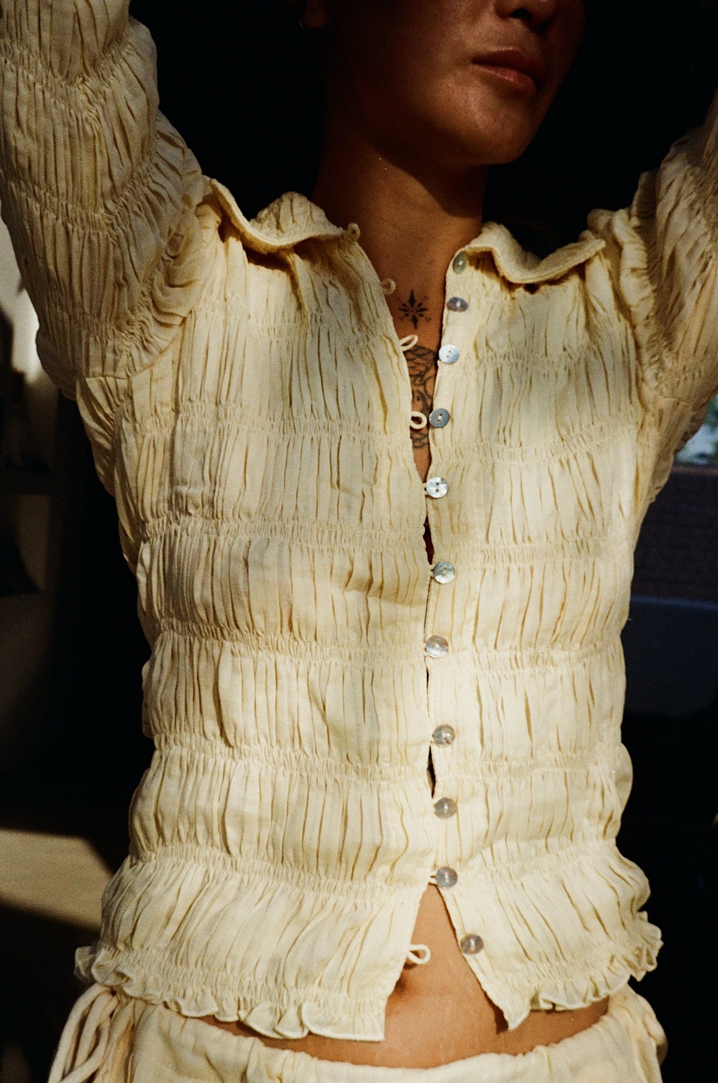 Cloud Button Shirt
