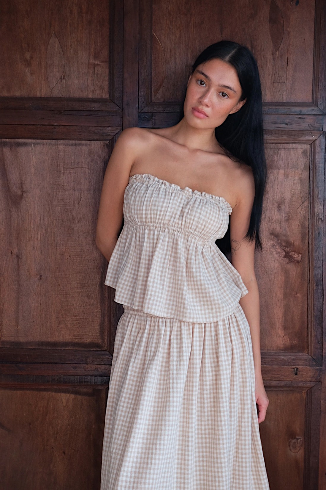Biscuit Back Slit Top