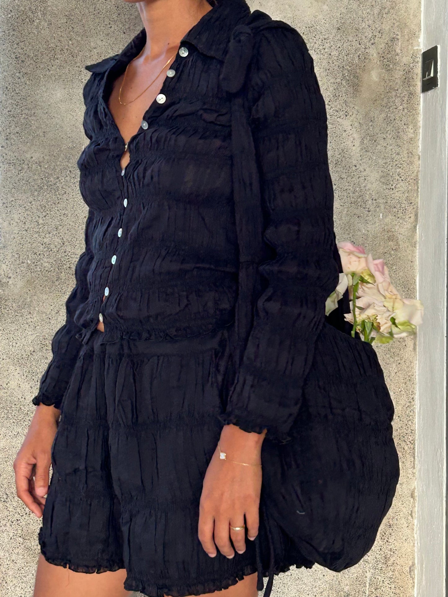 Cloud Button Shirt