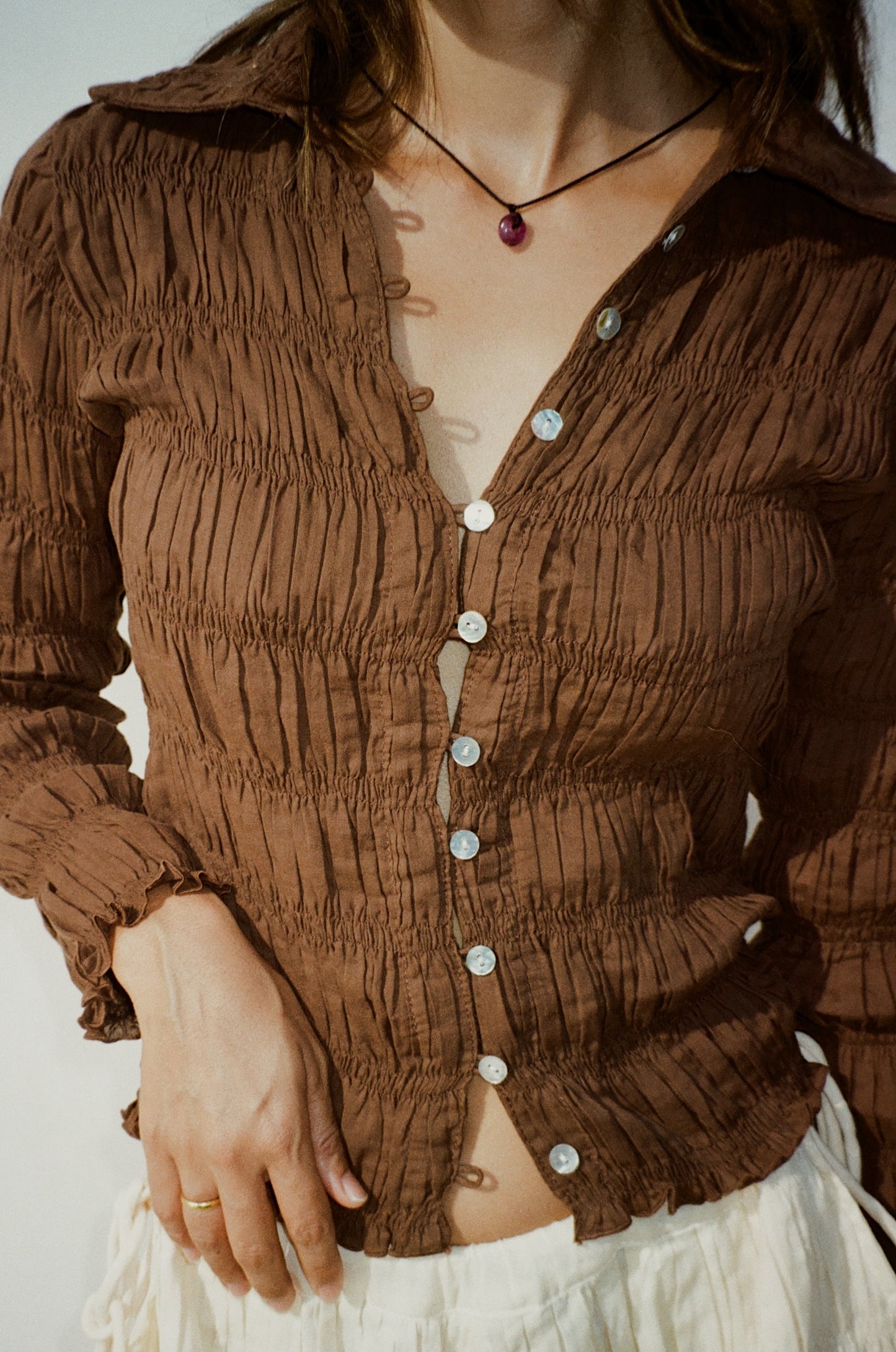 Cloud Button Shirt