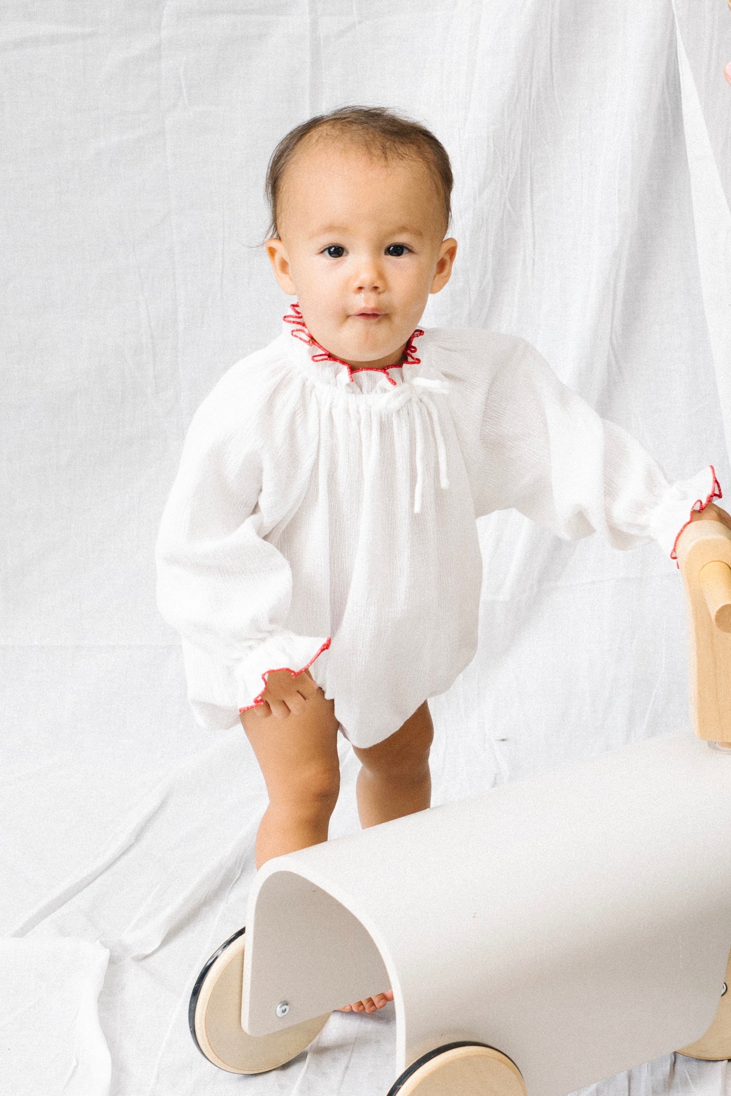 Kaba Long Sleeve Romper | BABY