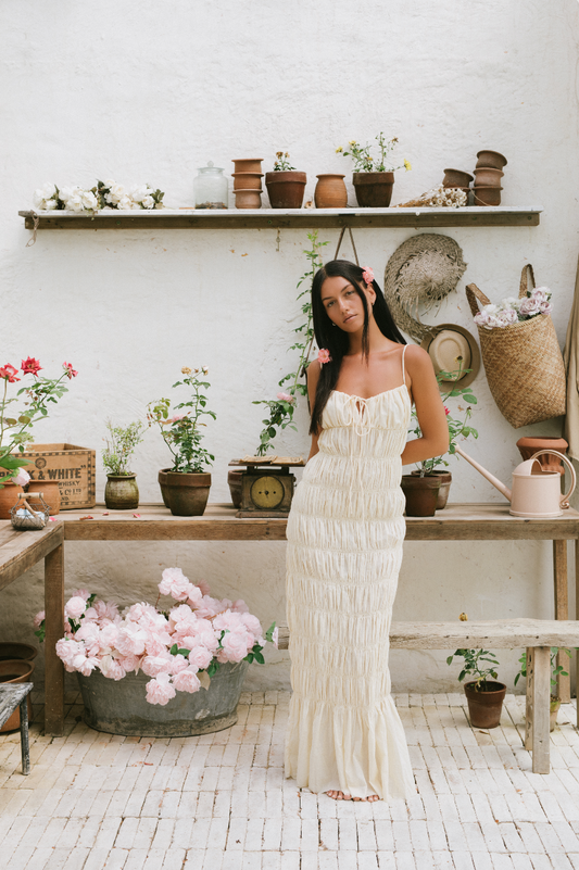 Cloud Evening Dress in Cempaka