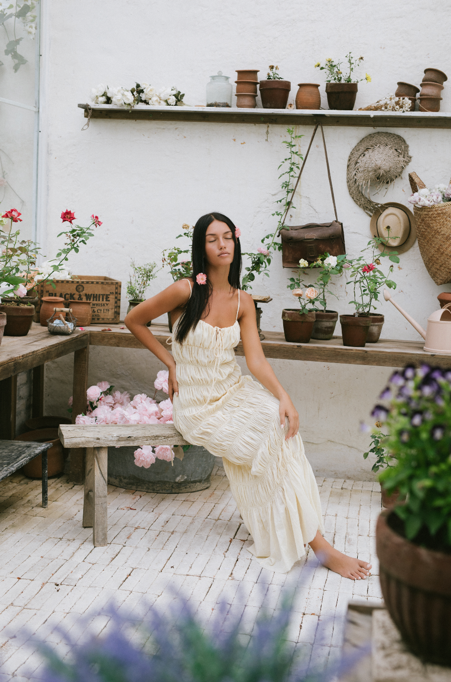 Cloud Evening Dress in Cempaka