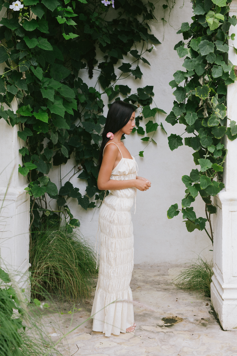 Cloud Evening Dress in Cempaka